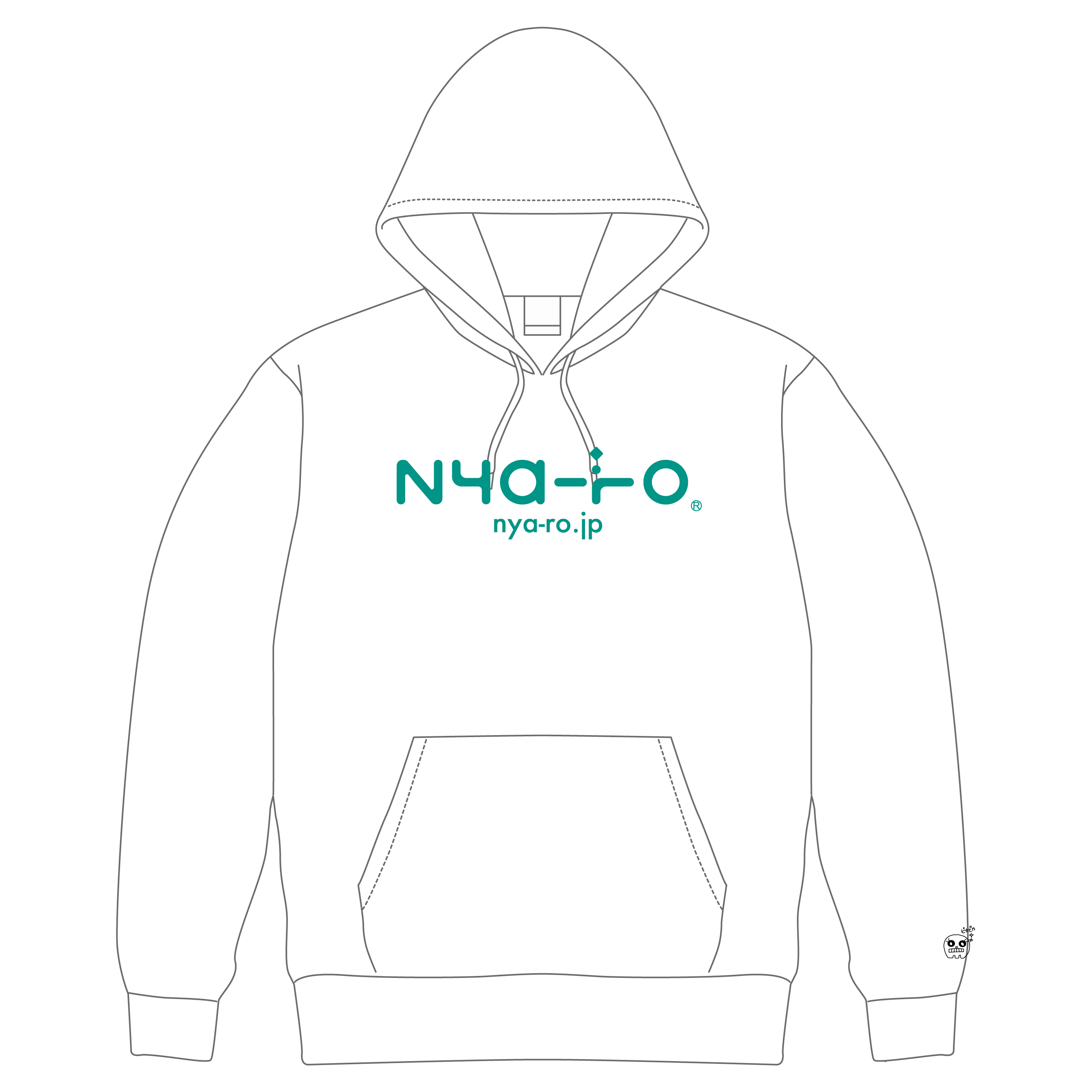 Green x White Mascot..