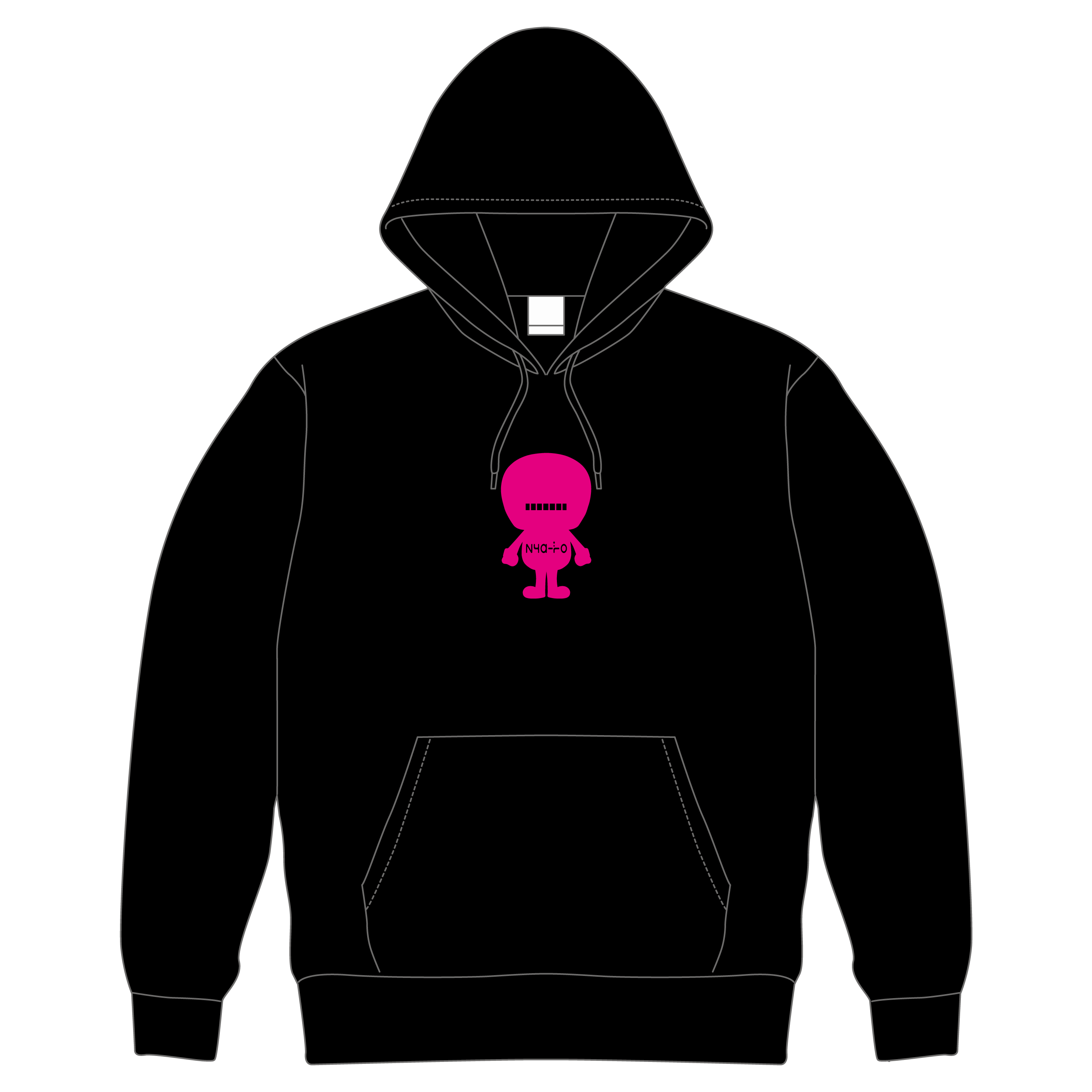 Pink x Black Mascot ..