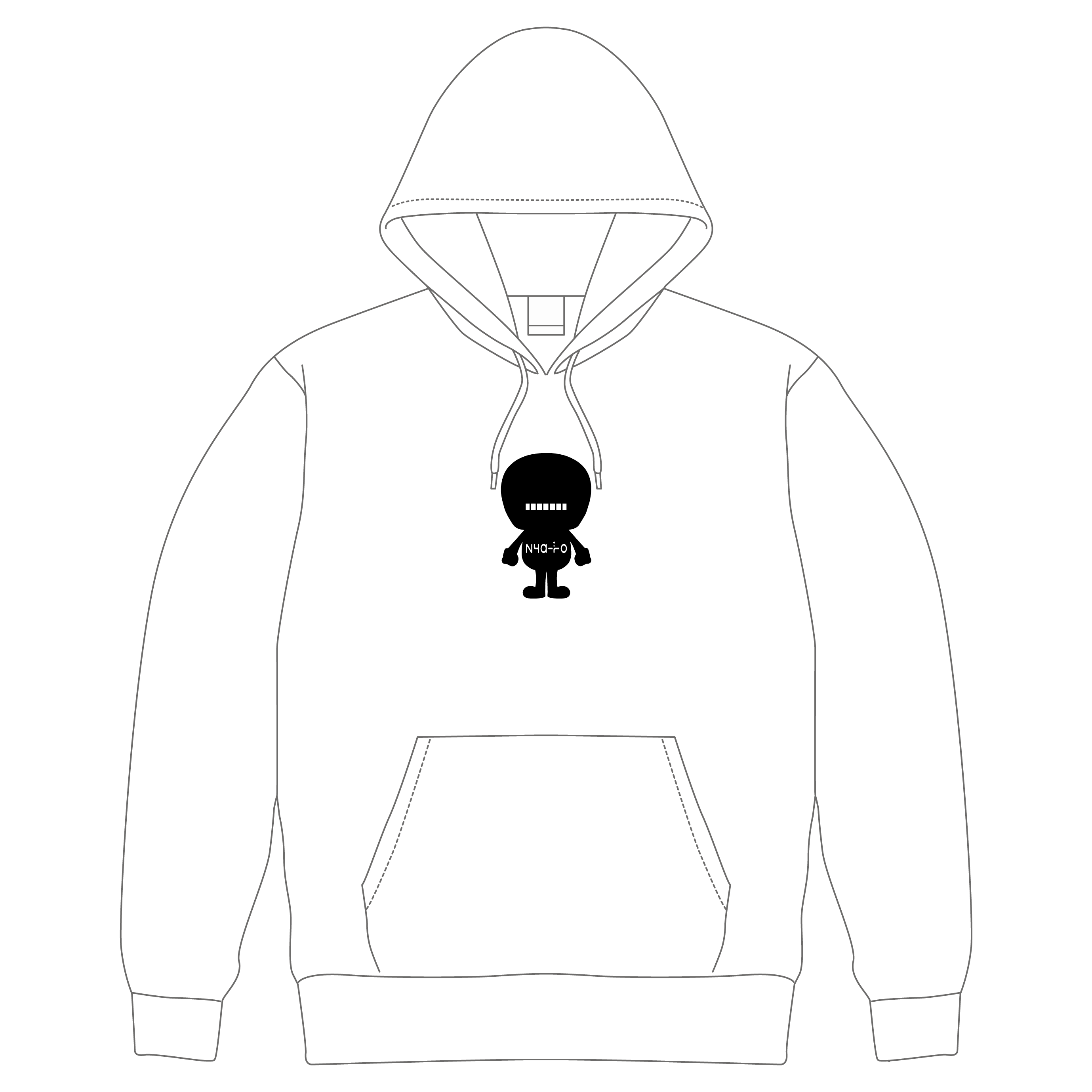 Black x White Mascot..