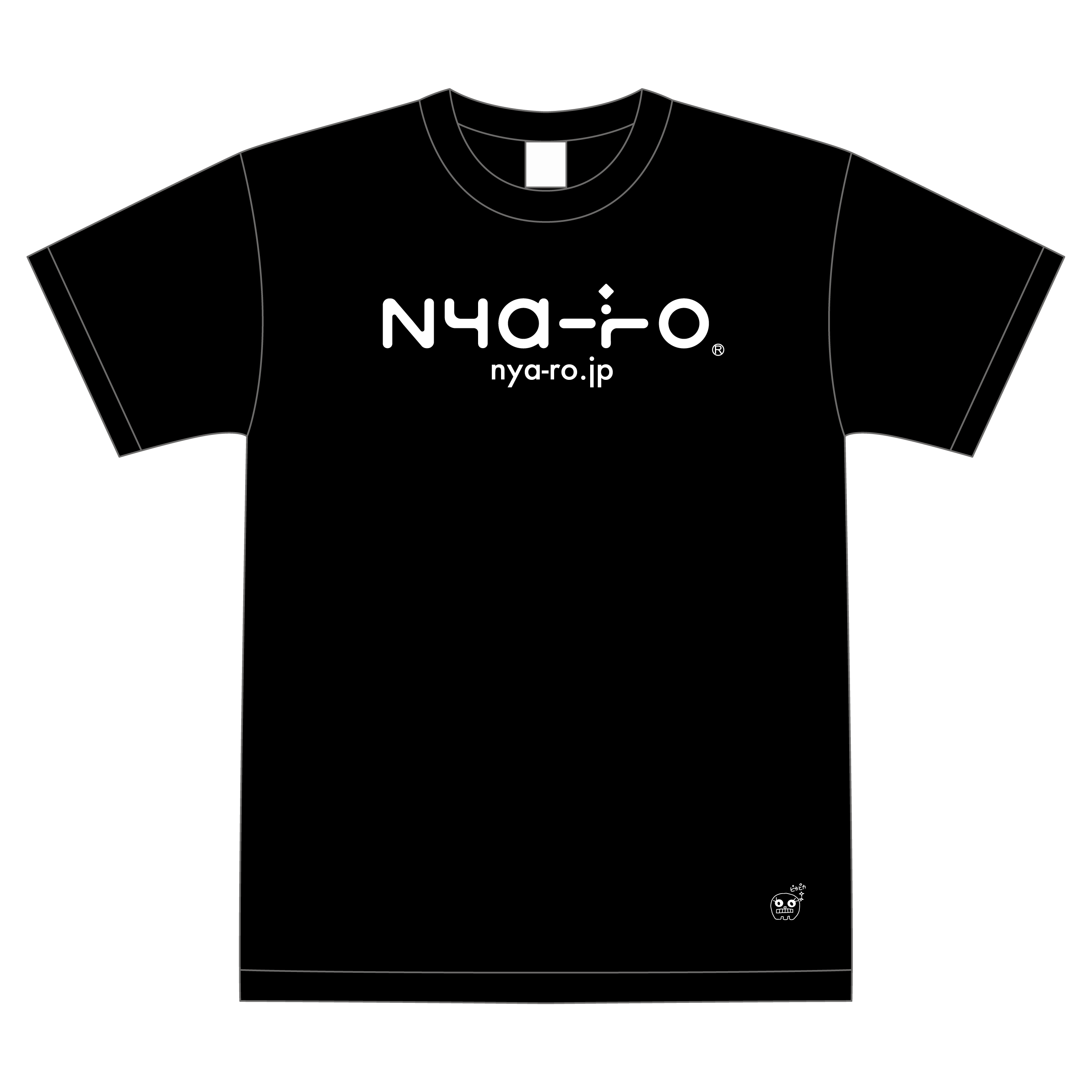 White x Black Mascot..