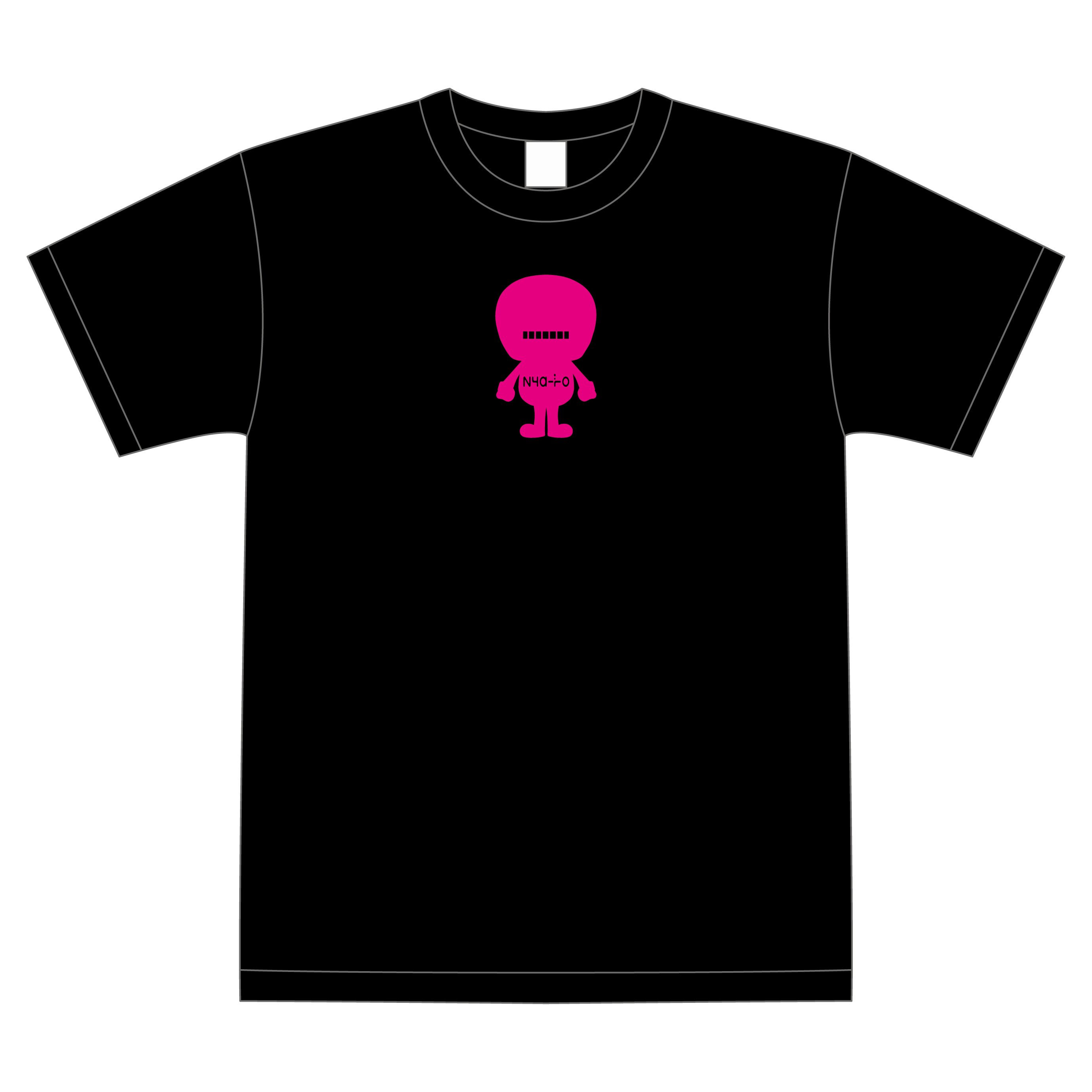 Pink x Black Mascot ..